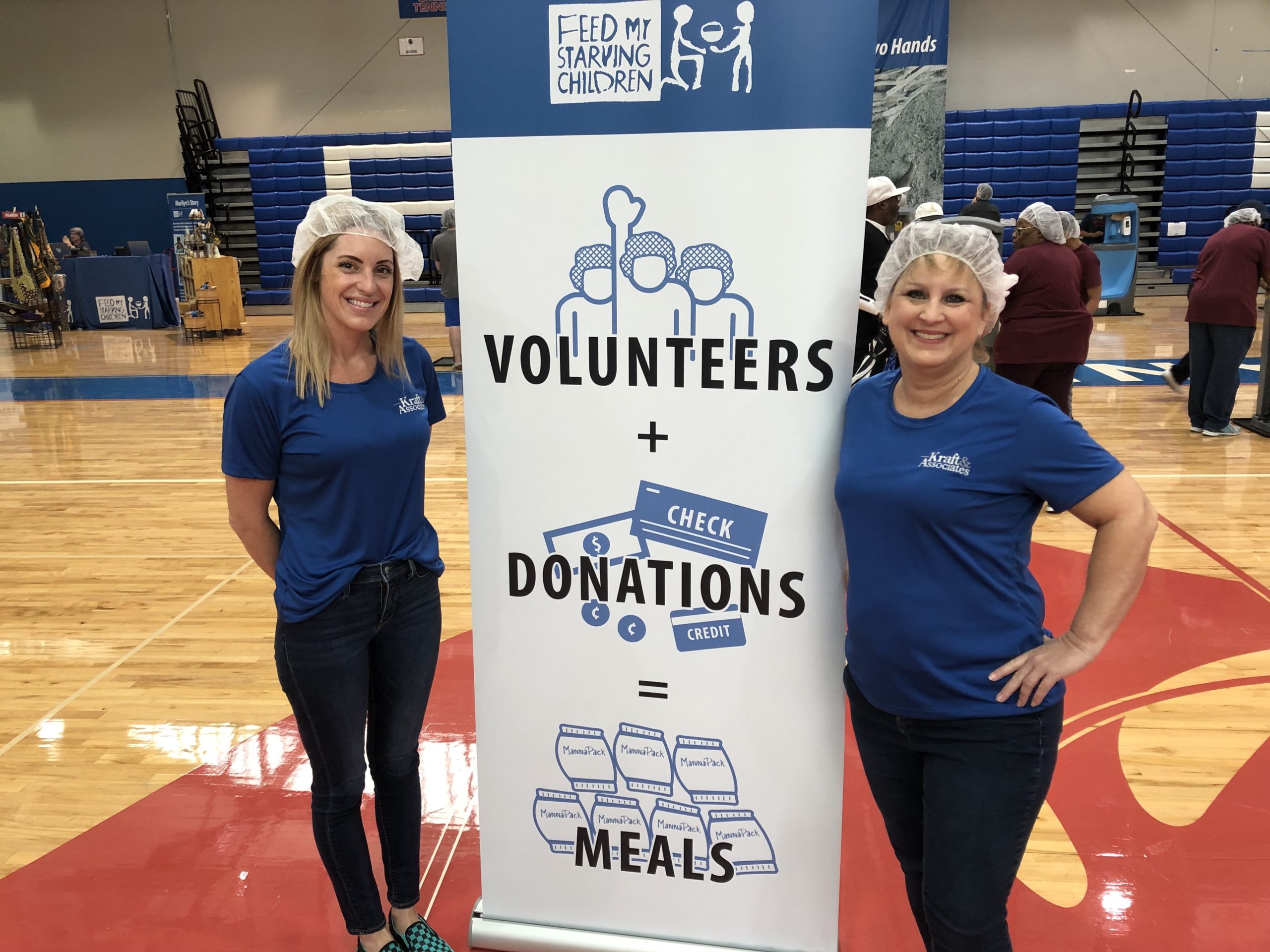 Kraft Volunteers in Dallas